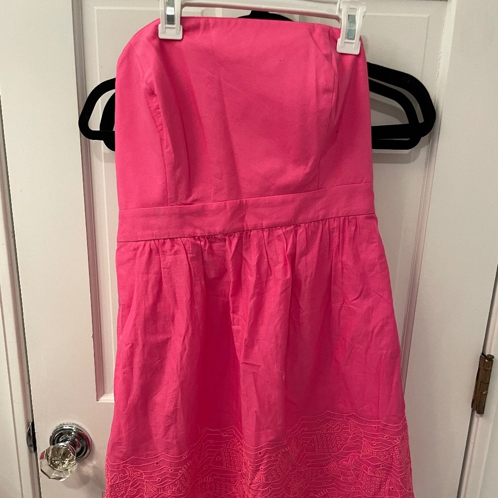 Vineyard Vines Strapless Cotton dress (4)